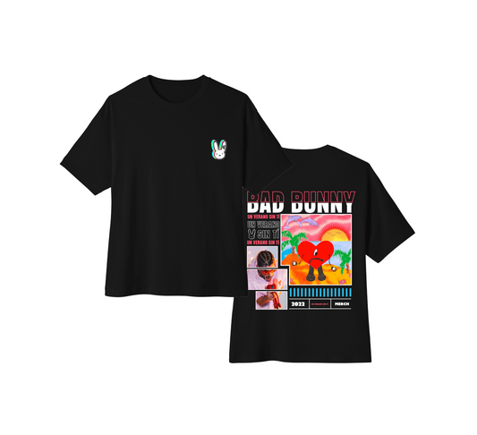 Camiseta oversize Bad Bunny