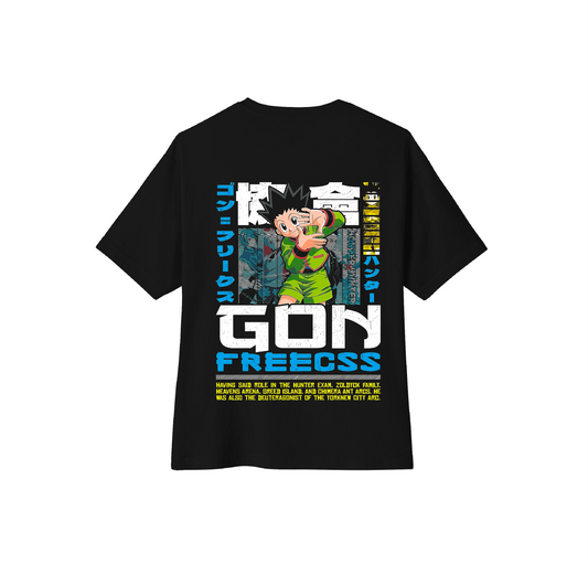 Camiseta oversize Hunter x Hunter Gon Freecs