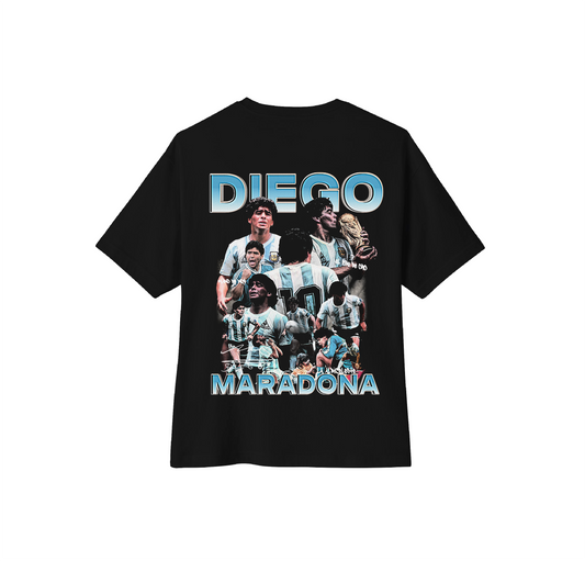 Camiseta oversize Maradona