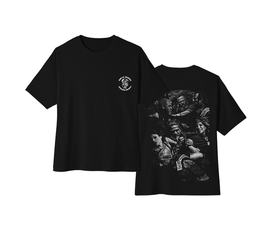 Camiseta oversize Hijos de la Anarquía