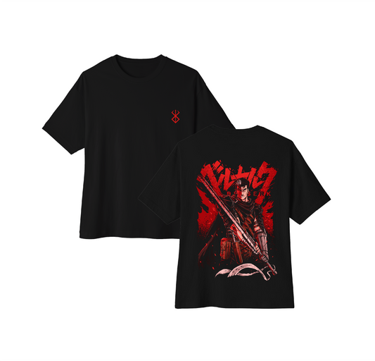 Camiseta oversize Berserk Guts