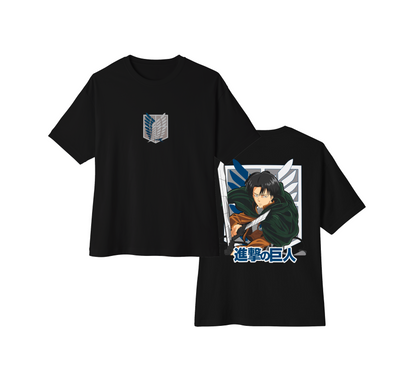 Camiseta oversize Attack on Titan
