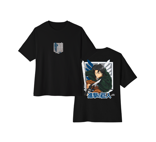 Camiseta oversize Attack on Titan