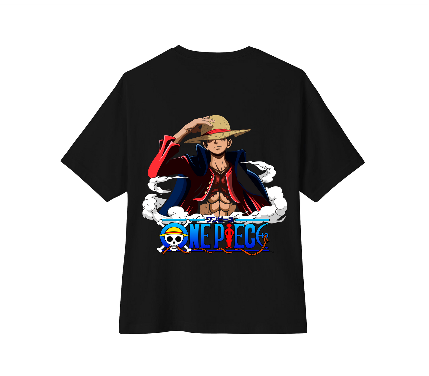 Camiseta oversize Luffy