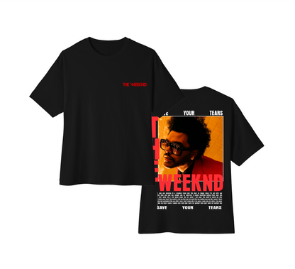 Camiseta oversize The Weeknd