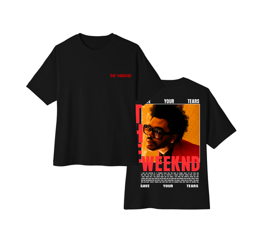 Camiseta oversize The Weeknd