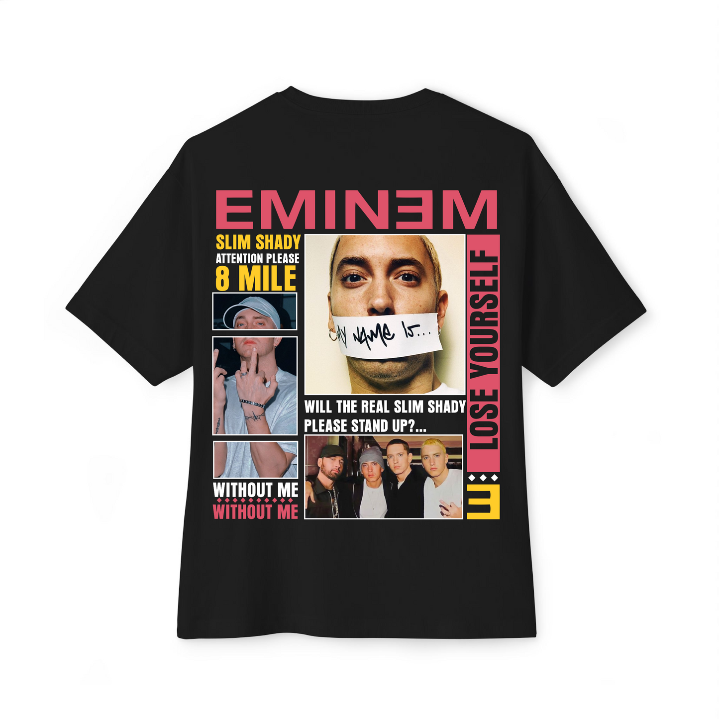 Camiseta oversize Eminem