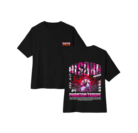 Camiseta oversize Hunter x Hunter Hisoka