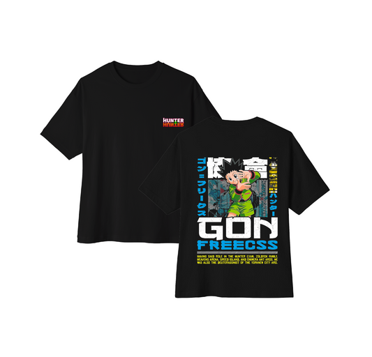 Camiseta oversize Hunter x Hunter Gon Freecs