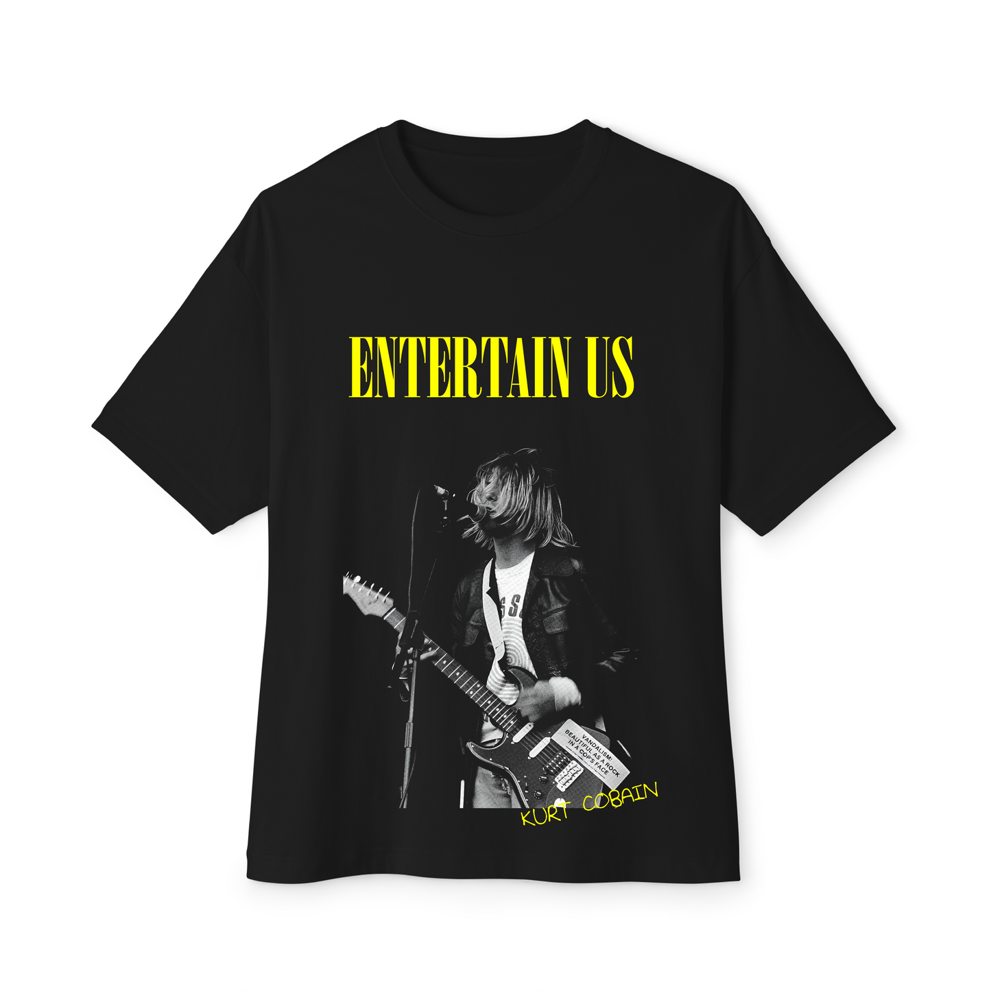 Camiseta oversize Kurt Cobain