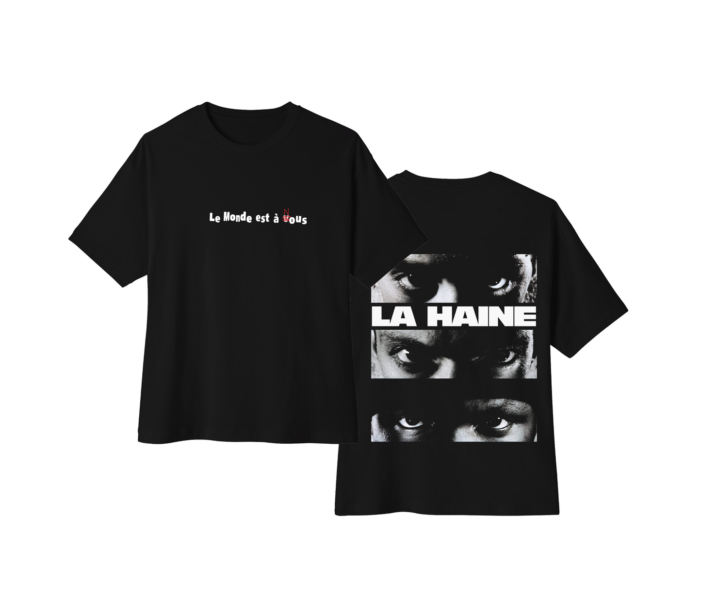 Camiseta oversize La Haine