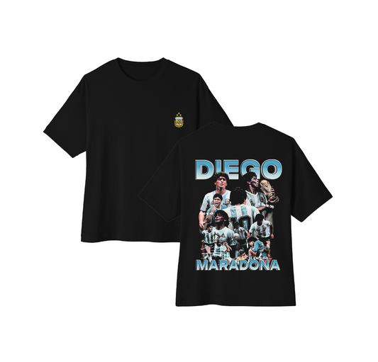 Camiseta oversize Maradona