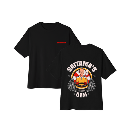Camiseta oversize Saitama Gym